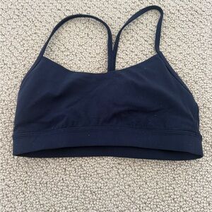 Lululemon Y Flow Navy Sports Bra for Women